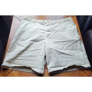 IZOD Saltwater Stretch Khaki Men's Shorts 40 Waist